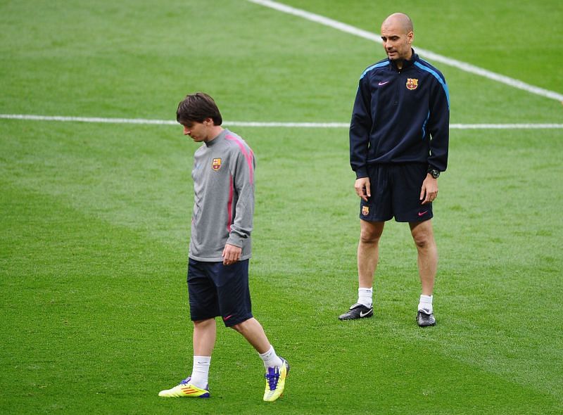Barcelona Training & Press Conference - UEFA Champions League Final